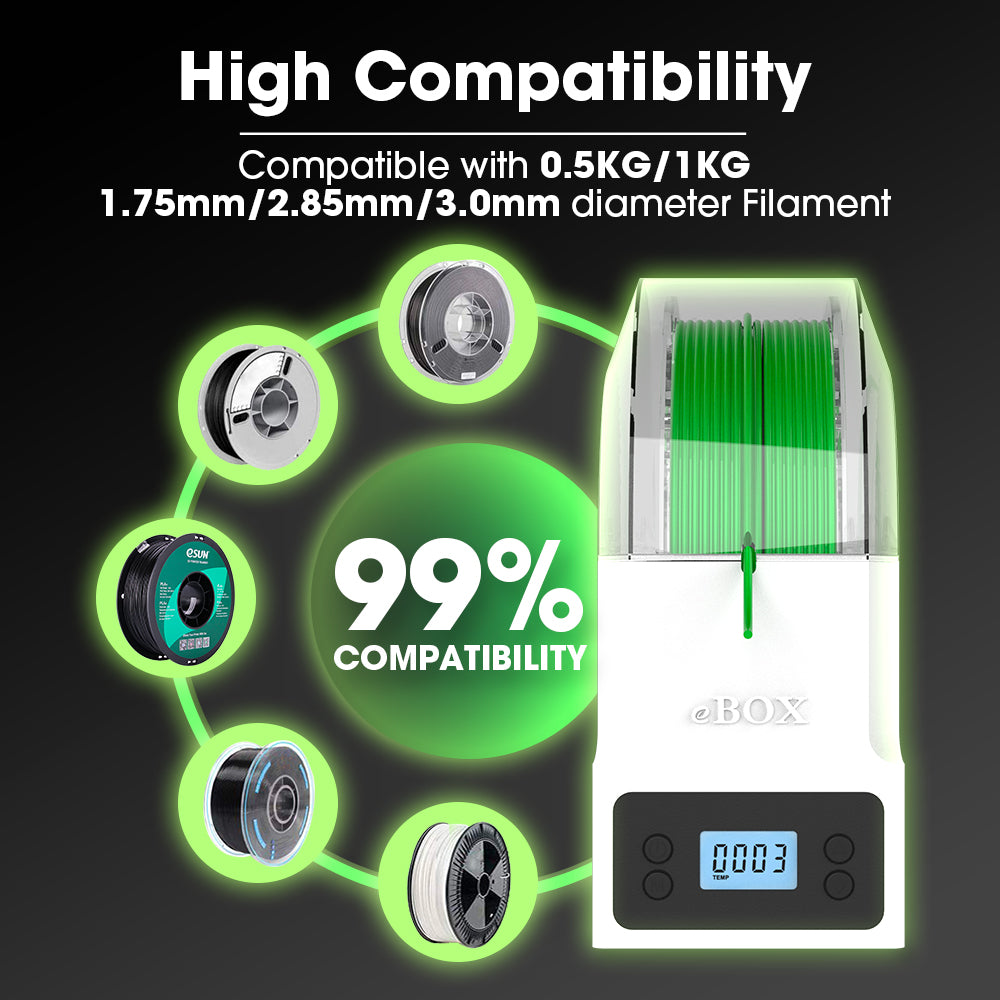 eBOX Lite boîte de stockage et de séchage pour filament | eSUN