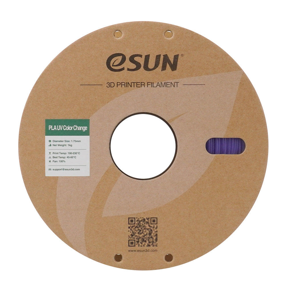 Filament PLA à changement de couleur UV, violet | eSUN