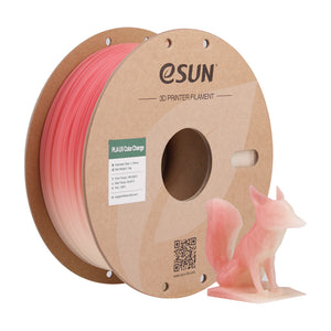 Filament PLA à changement de couleur UV, rouge | eSUN
