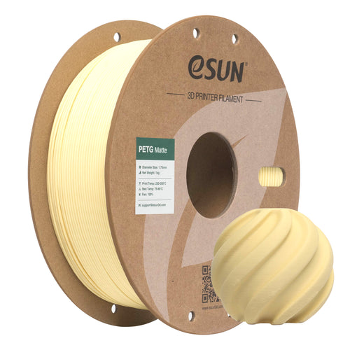 Filament PETG Matte almond yellow | eSUN