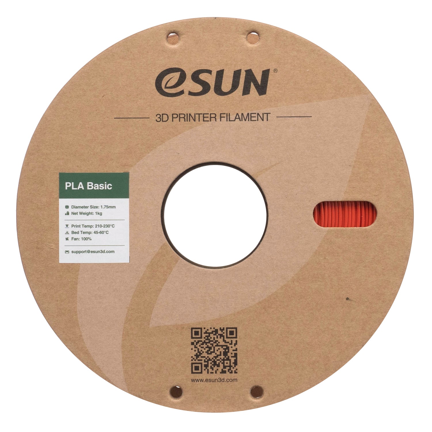 Filament PLA-Basic rouge | eSUN