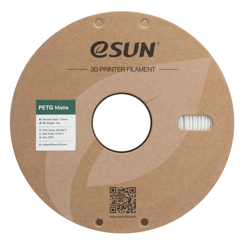 Filament PETG Mat blanc | eSUN