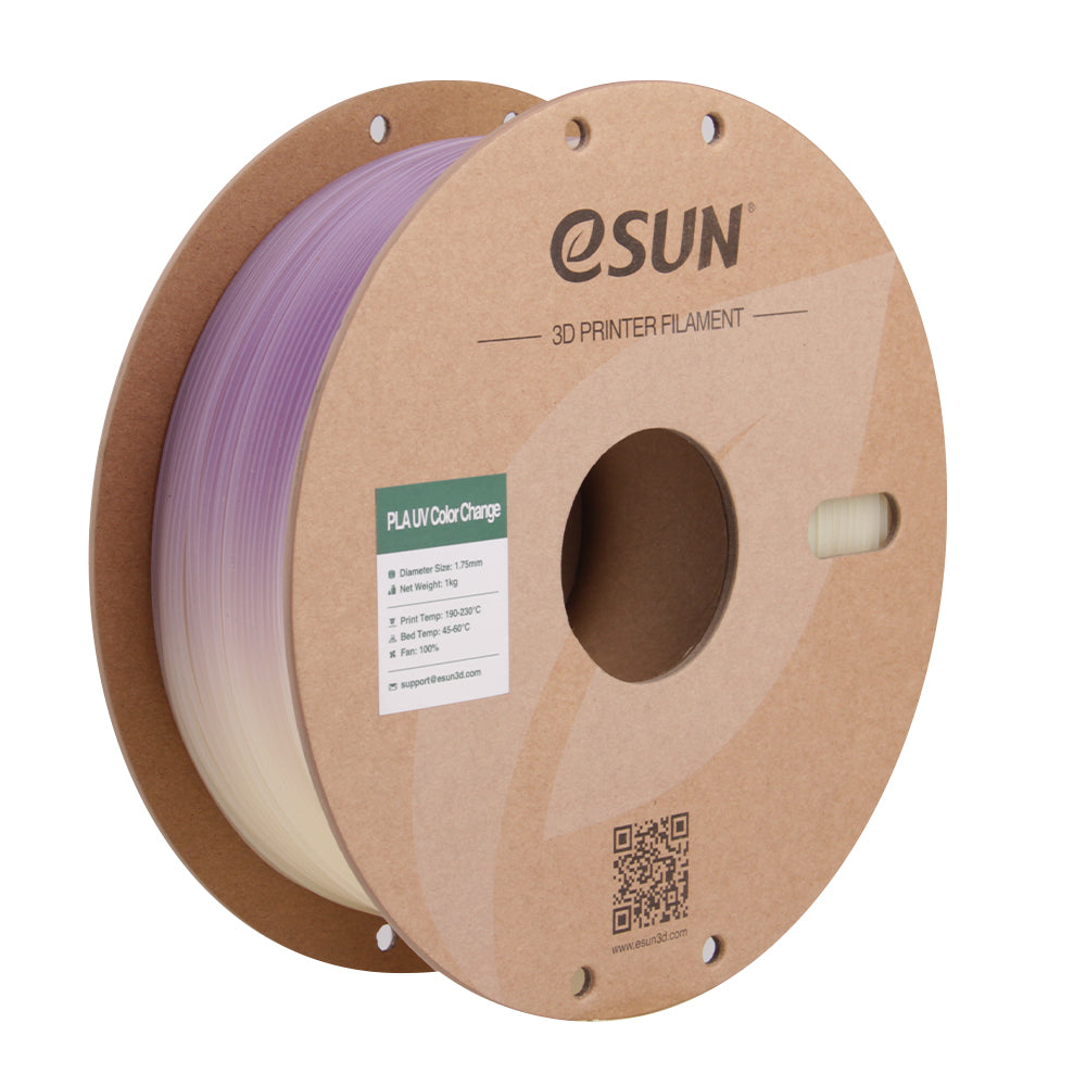 Filament PLA à changement de couleur UV, violet | eSUN
