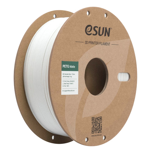 Filament PETG Mat blanc | eSUN