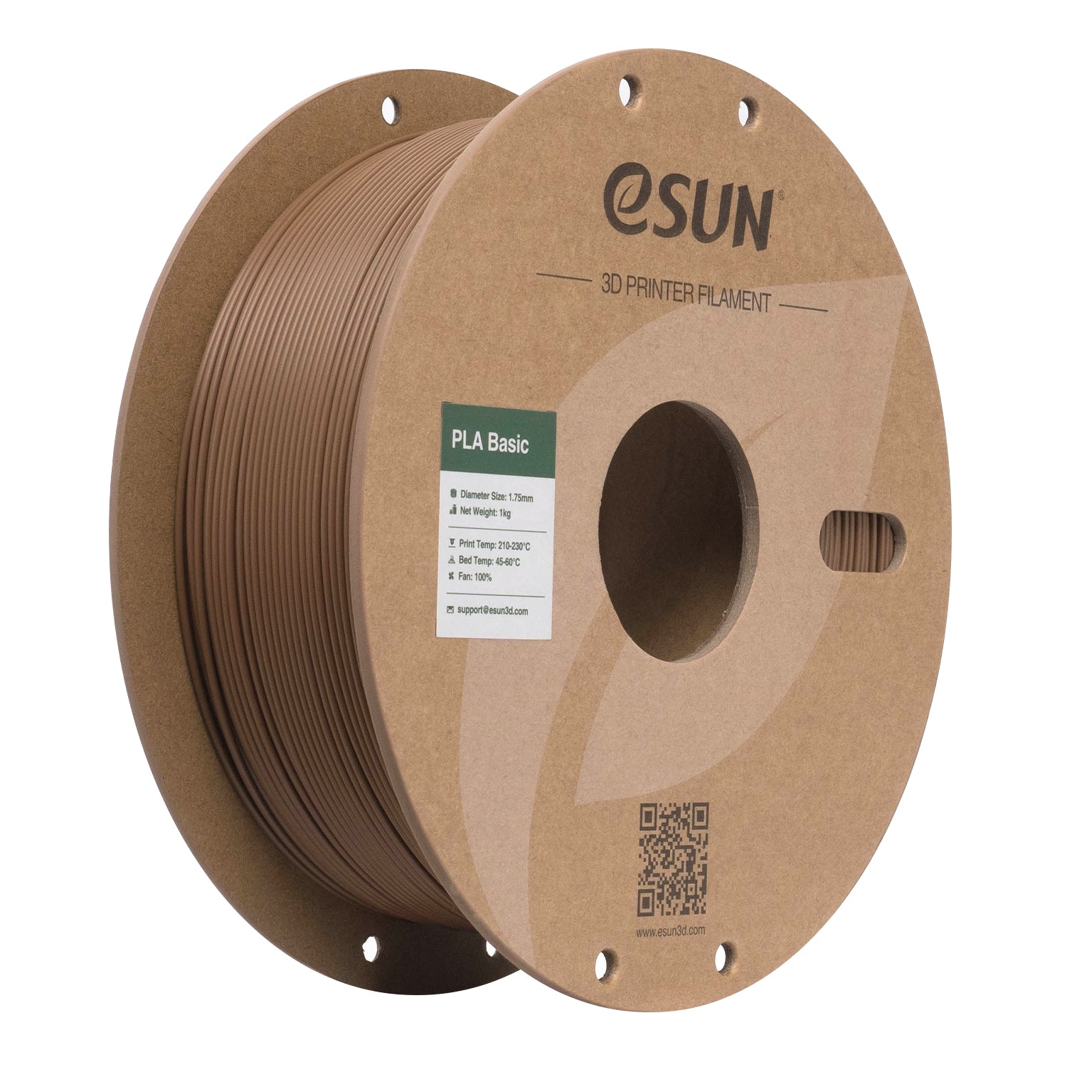 Filament PLA-Basic marron | eSUN