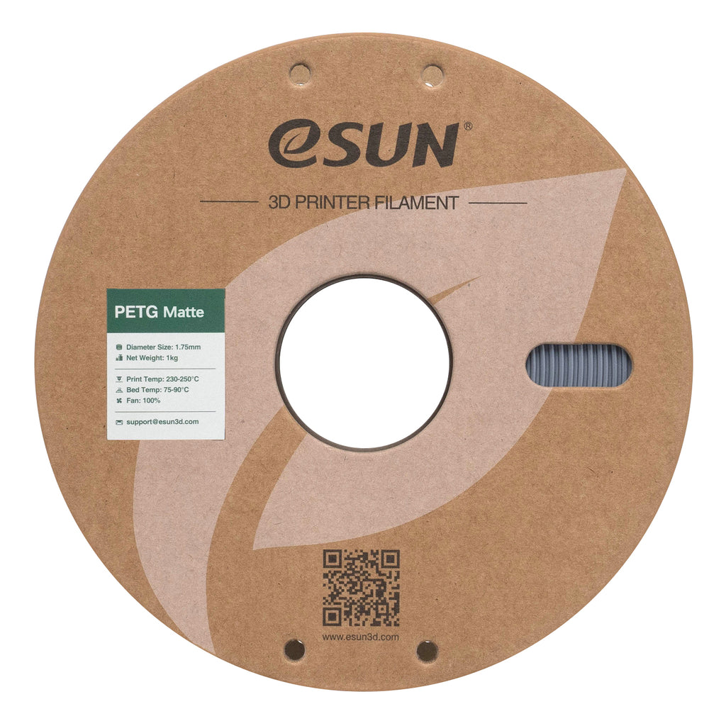 Filament PETG gris foncé mat | eSUN