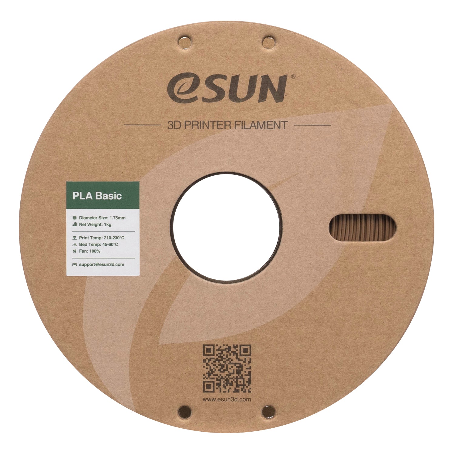 Filament PLA-Basic marron | eSUN