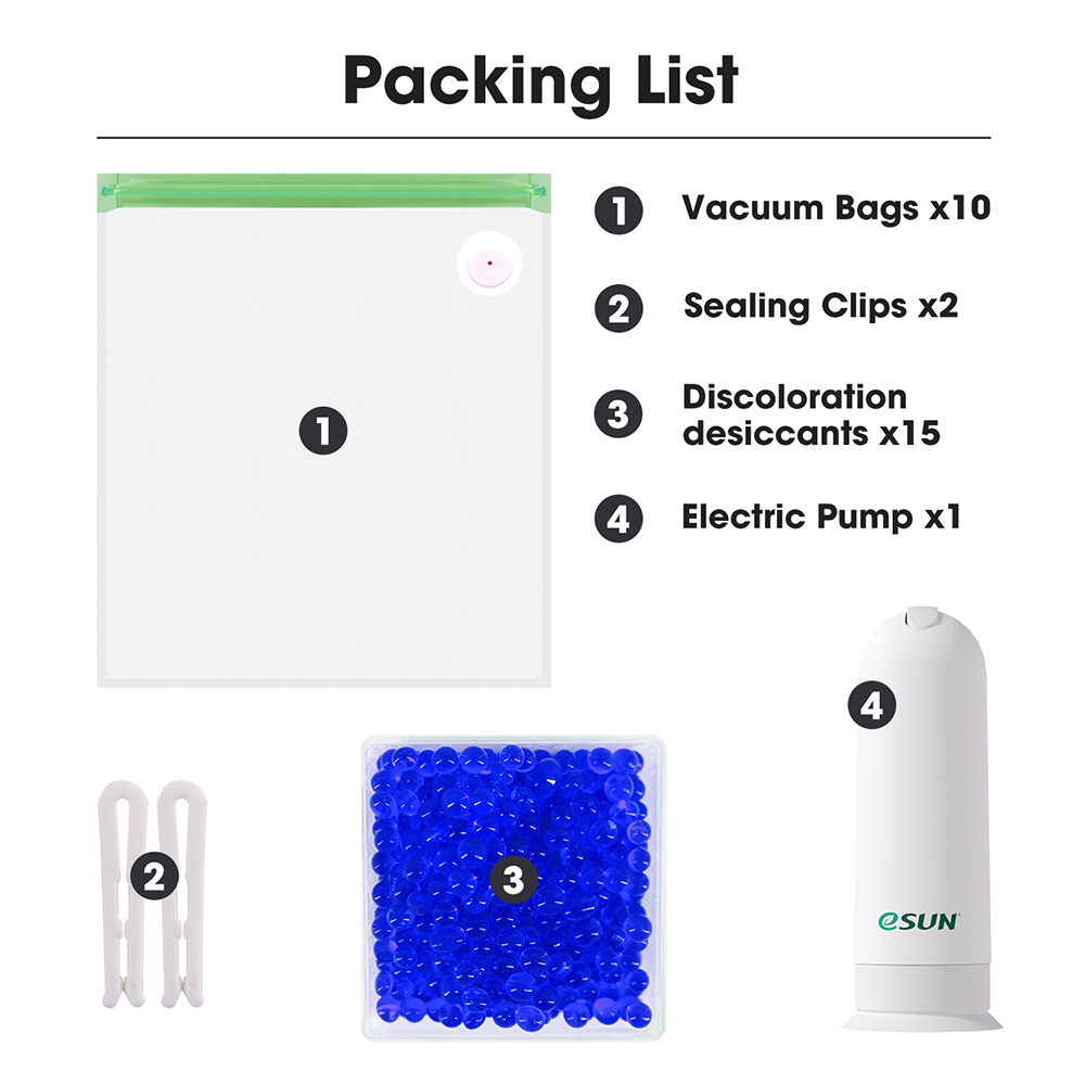 eVacuum Kit Pro kit de mise sous vide pour filament | eSUN