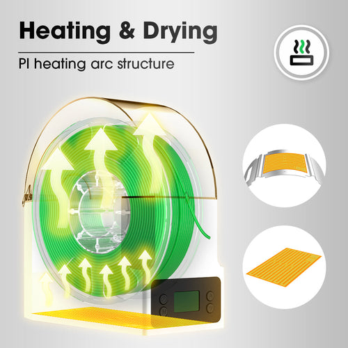 eBOX Lite storage and drying box for filament | eSUN