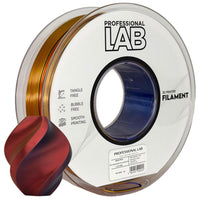 Filament Silk PLA Tri Color rouge jaune bleu | Prof. Lab