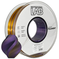 Filament Silk PLA Tri Color noir or violet | Prof. Lab