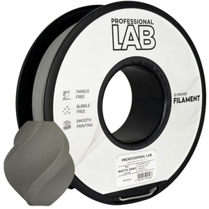Filament PLA gris mat | Prof. Lab