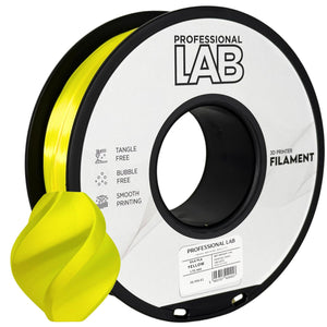 Filament Silk PLA jaune | Prof. Lab