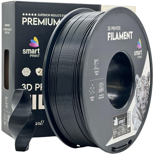 Cívka filamentu ABS+ černá, Smart Print, 1,75 mm