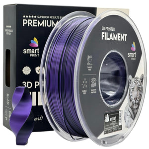 Filament Silk PLA Dual Color noir violet | Smart Print