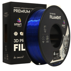 Filament PETG bleu transparent | Smart Print
