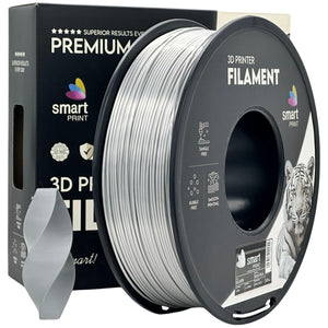 Filament Silk PLA argent | Smart Print